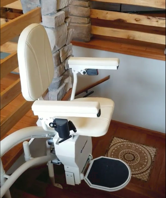 
                  With the installation of a stair lift, it may make it possible for you to stay in your home longer by assisting with the challenge of going up or down the stairs.